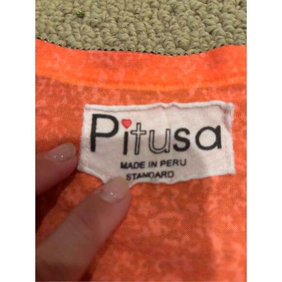 Pitusa Inca Abaya - Watermelon - Picture 3 of 5